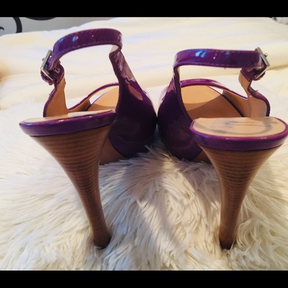 Giuseppe Zanotti Design Lavender Sling Back Heels - Picture 6 of 8